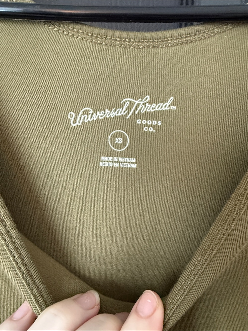Universal Thread Olive Tank Drawstring Jumpsuit - Picture 2 of 3
